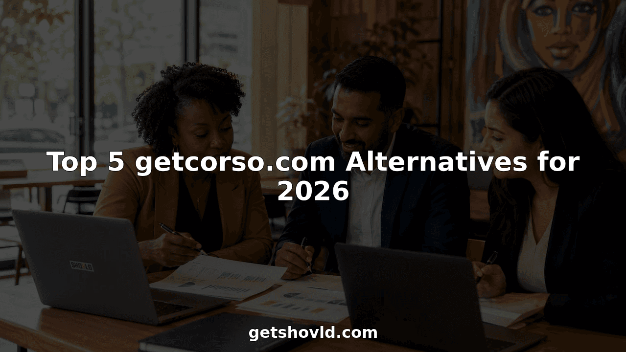 Top 5 getcorso.com Alternatives for 2026