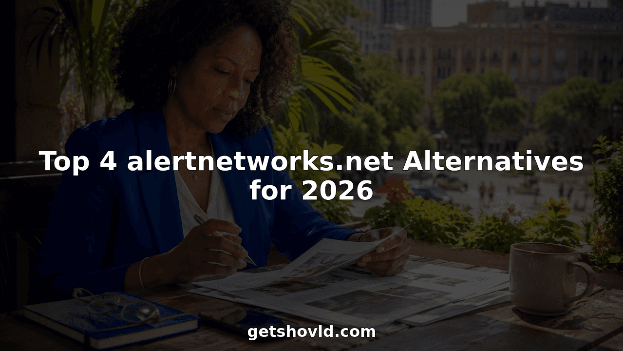 Top 4 alertnetworks.net Alternatives for 2026